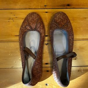 Loeffler Randall Leonie Timber Brown Ballet Flat